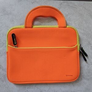 Evecase 8.9~10.1 inch Orange/Yellow Neoprene Tablet Notebook Zipper Sleeve Case